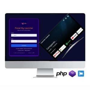 Script Launcher com painel Administrador