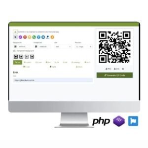 Script Site Gerador De Qrcod Totalmente Funcional E Editável