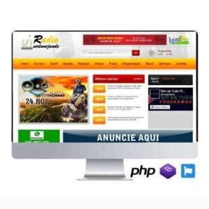 Script Php Site Portal Web Radio Administrável Pronto